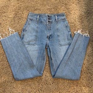 A & F Mom Jeans